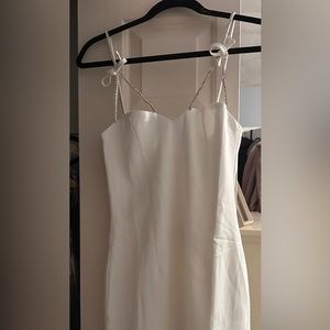 MORE TO COME Hilda Mini Dress in Ivory